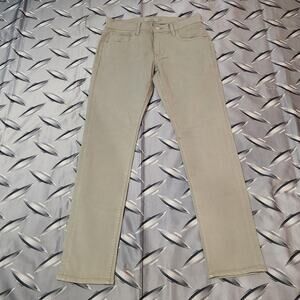 Hudson Axl Green Slim Fit Cotton-Lyocell Jeans 32x32 Pistachio